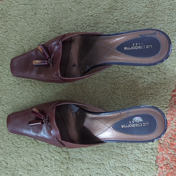 Vintage Liz Clairborne mules - Picture 1 of 3